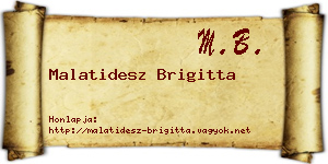 Malatidesz Brigitta névjegykártya